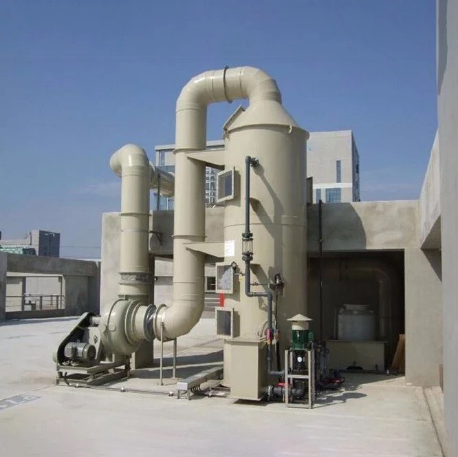 hệ thống xử lý khí thải PP
